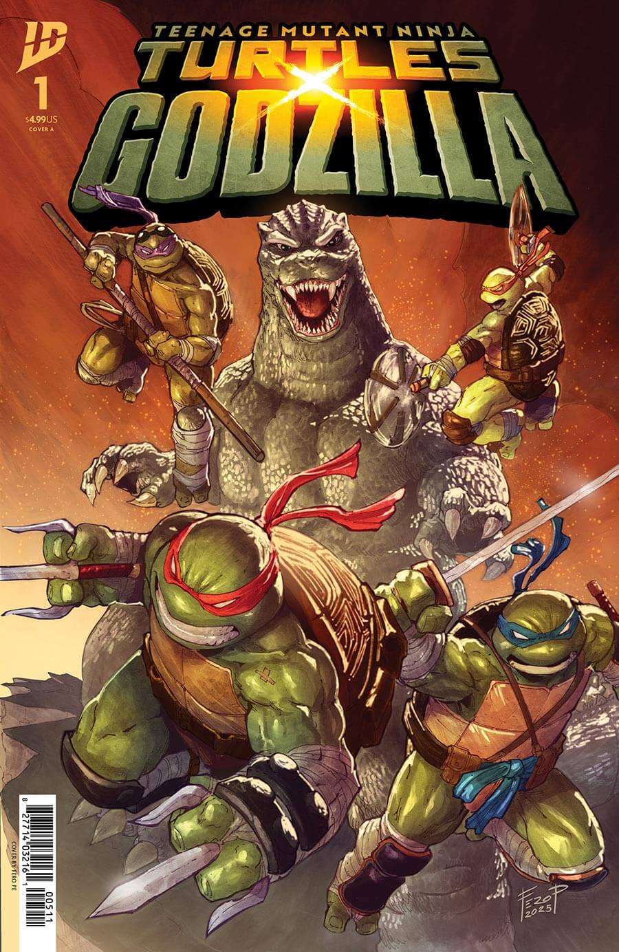 TMNT x Godzilla